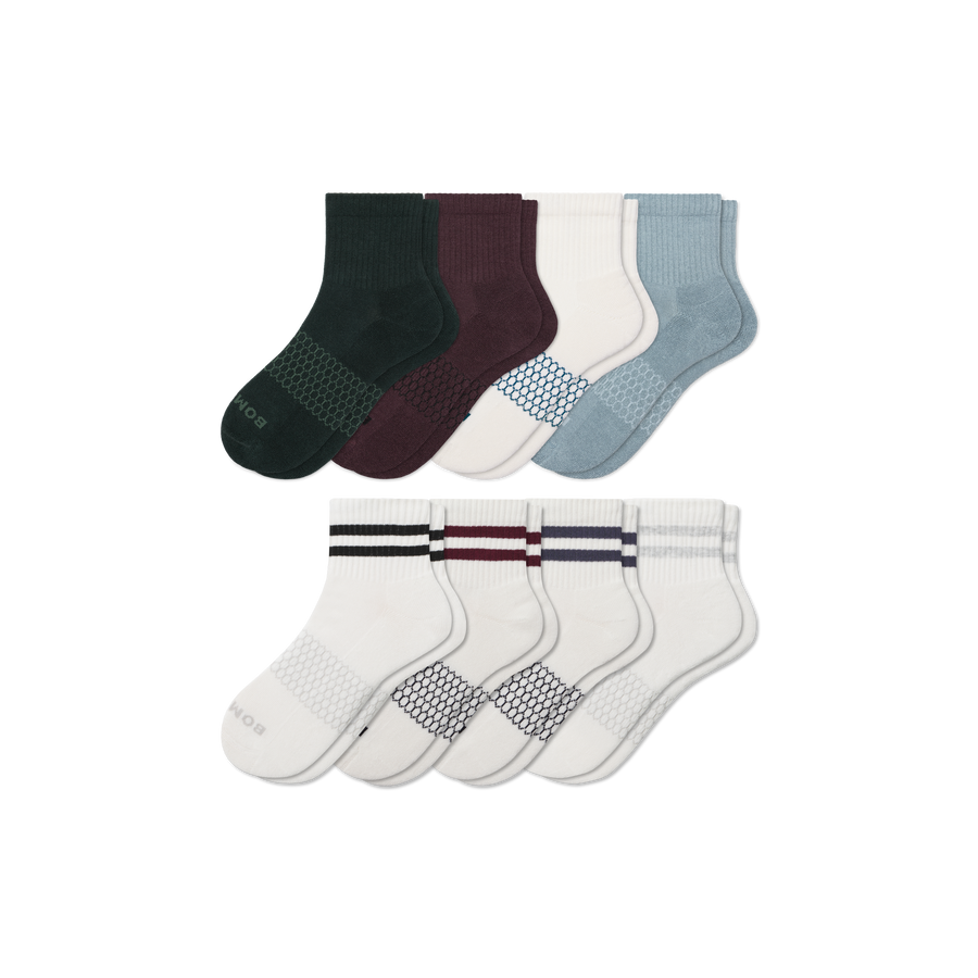 Men's Quarter Sock 8-Pack B1